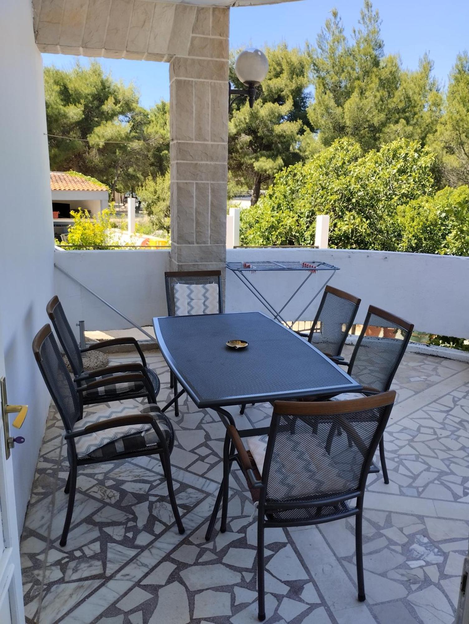 Braco Apartments By The Sea With A Sea View Zaboric Eksteriør bilde